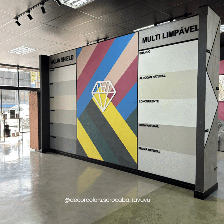 Decor Colors Sorocaba Itavuvu - Multi Limpável e Aqua Shield
