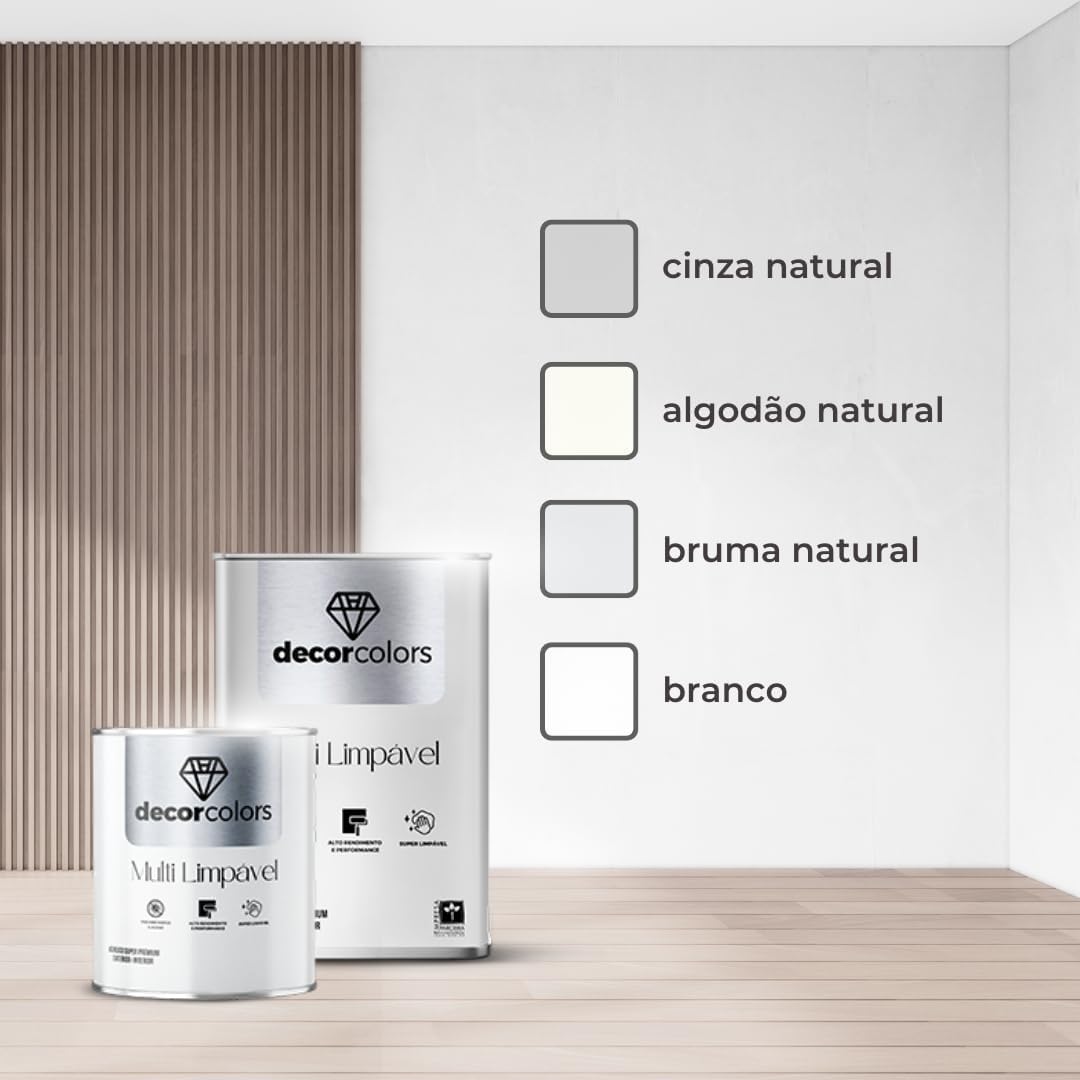 Tinta Multi Limpável - Decor Colors - Imagem 2
